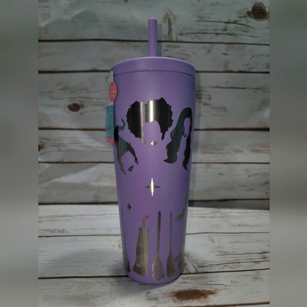 Laser engraved Hocus Pocus tumbler